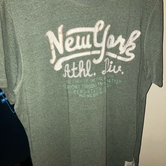 New york city athletic department classic old navy stitched design t shirt large - Picture 3 of 10